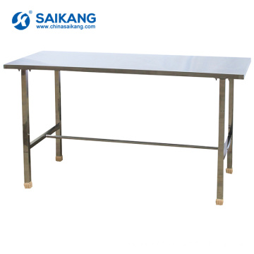 SKH071 Table de travail d&#39;hôpital inoxydable avec étagère sous